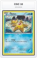 Graded - Staryu - 4/12 — CGC 10 graded overlay