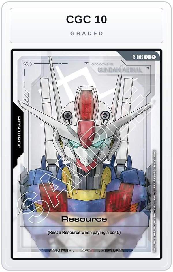 Graded - Resource (R-009) — CGC 10 graded overlay