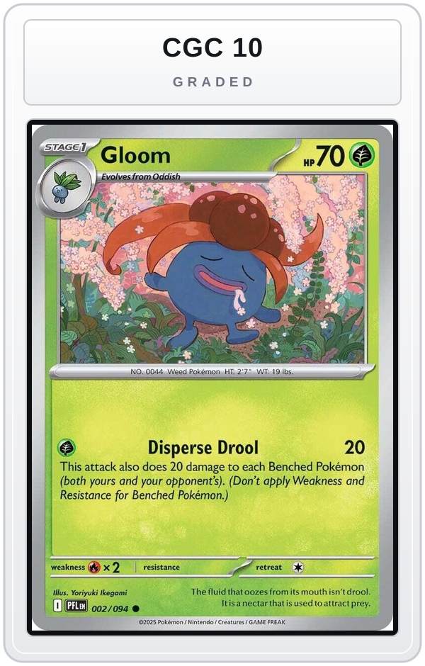 Graded - Gloom — CGC 10 graded overlay