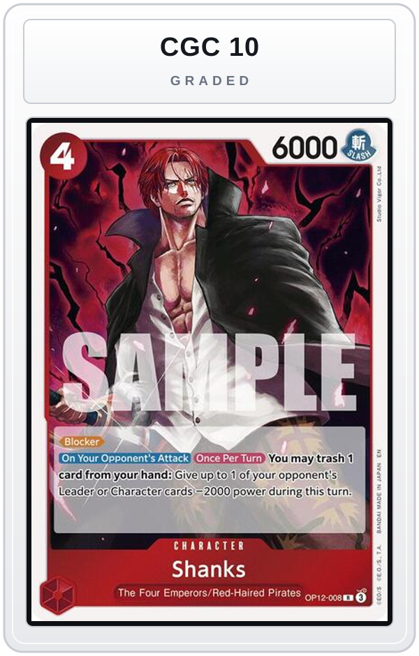 Graded - Shanks (008) — CGC 10 graded overlay