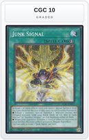 Graded - Junk Signal — CGC 10 graded overlay