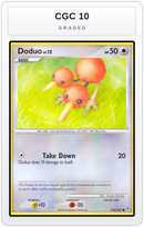 Graded - Doduo — CGC 10 graded overlay