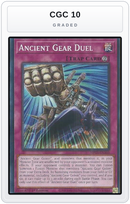 Graded - Ancient Gear Duel — CGC 10 graded overlay
