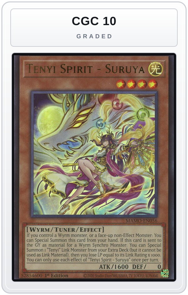 Graded - Tenyi Spirit - Suruya — CGC 10 graded overlay