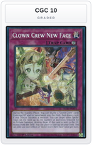 Graded - Clown Crew New Face — CGC 10 graded overlay