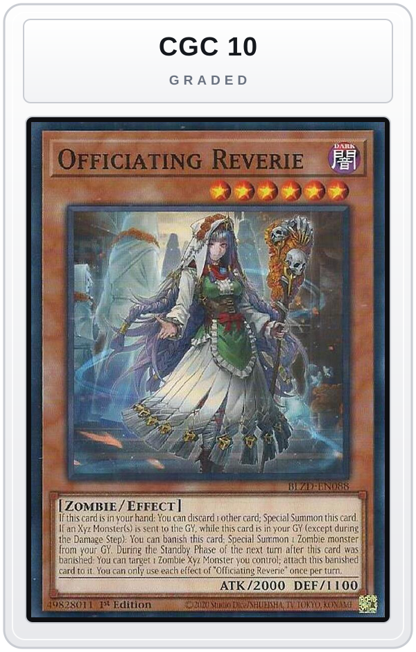 Graded - Officiating Reverie — CGC 10 graded overlay
