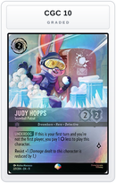 Graded - Judy Hopps - Snowball Patrol (Epic) — CGC 10 graded overlay