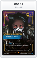 Graded - Renata Glasc - Mastermind — CGC 10 graded overlay