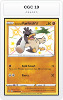Graded - Galarian Farfetch'd — CGC 10 graded overlay