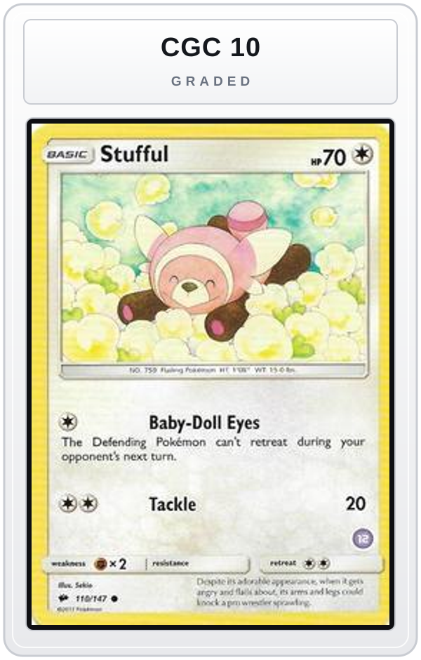 Graded - Stufful (12) — CGC 10 graded overlay