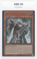 Graded - Ancient Gear Commander — CGC 10 graded overlay