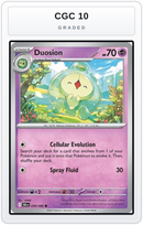 Graded - Duosion — CGC 10 graded overlay