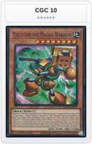 Graded - Tellusion the Magna Warrior — CGC 10 graded overlay