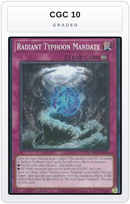Graded - Radiant Typhoon Mandate — CGC 10 graded overlay