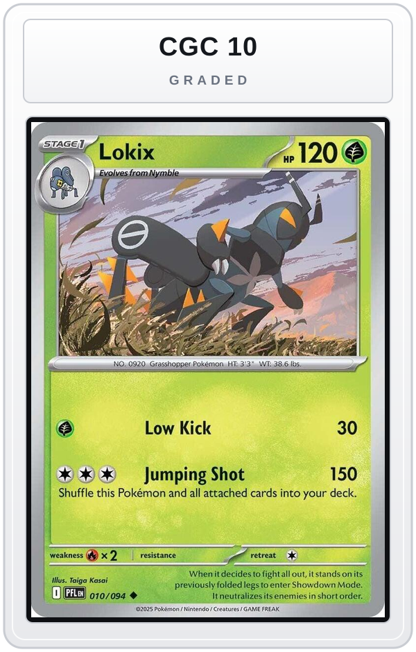 Graded - Lokix — CGC 10 graded overlay