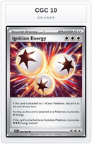 Graded - Ignition Energy — CGC 10 graded overlay