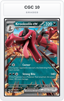 Graded - Krookodile ex — CGC 10 graded overlay