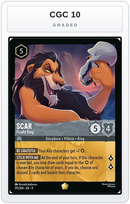Graded - Scar - Finally King — CGC 10 graded overlay