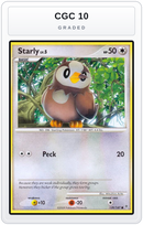 Graded - Starly — CGC 10 graded overlay