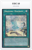 Graded - Dragonic Diagram — CGC 10 graded overlay