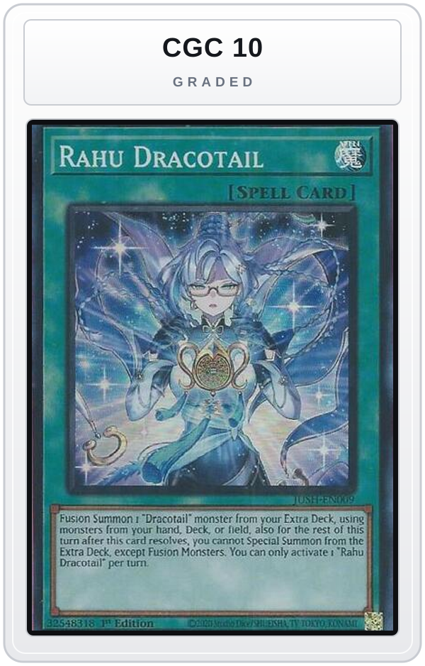 Graded - Rahu Dracotail — CGC 10 graded overlay