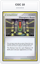 Graded - Champion's Room — CGC 10 graded overlay