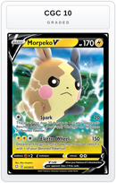 Graded - Morpeko V — CGC 10 graded overlay