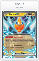 Graded - Rotom ex - 029/094 — CGC 10 graded overlay
