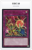 Graded - Raigeki Break — CGC 10 graded overlay
