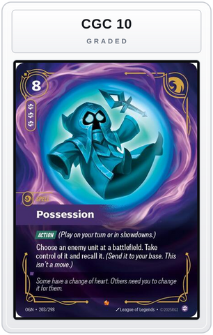 Graded - Possession — CGC 10 graded overlay