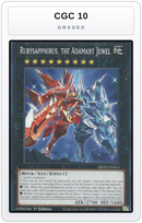 Graded - Rubysapphirus, the Adamant Jewel — CGC 10 graded overlay