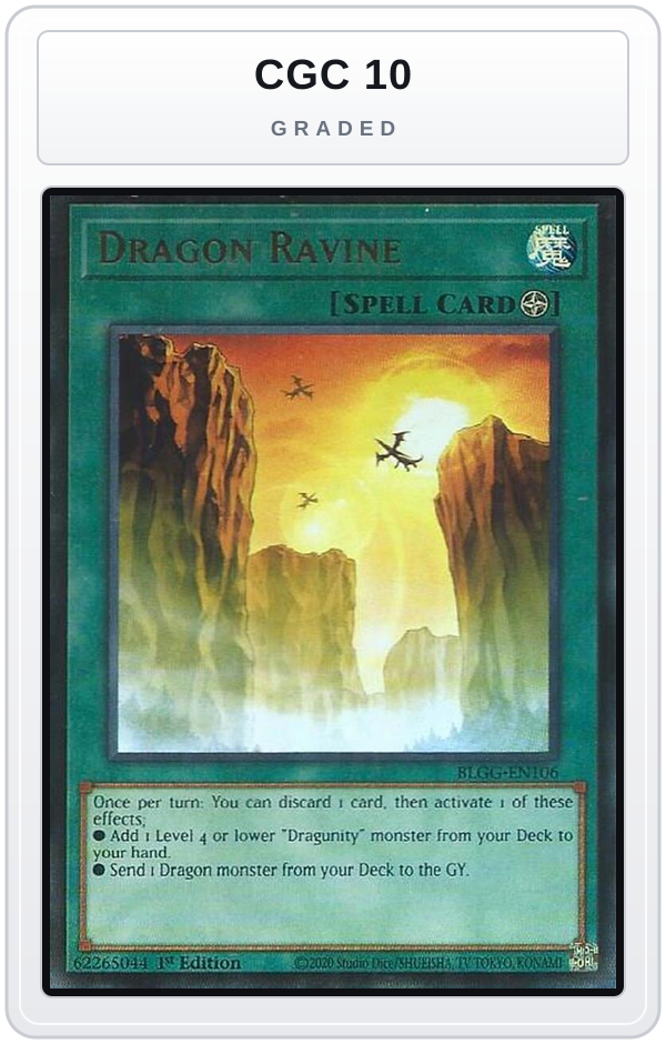 Graded - Dragon Ravine — CGC 10 graded overlay