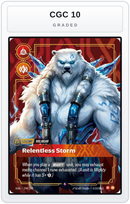 Graded - Volibear, Relentless Storm — CGC 10 graded overlay