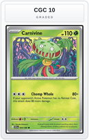 Graded - Carnivine — CGC 10 graded overlay