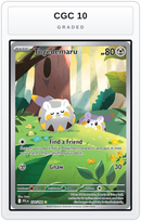 Graded - Togedemaru - 104/094 — CGC 10 graded overlay