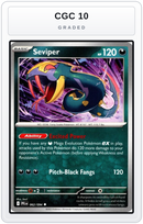 Graded - Seviper — CGC 10 graded overlay