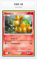 Graded - Numel — CGC 10 graded overlay