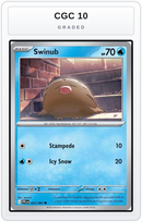 Graded - Swinub — CGC 10 graded overlay