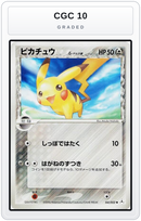 Graded - Pikachu (Delta Species) — CGC 10 graded overlay