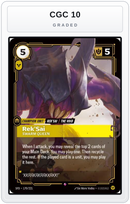 Graded - Rek'Sai - Swarm Queen — CGC 10 graded overlay