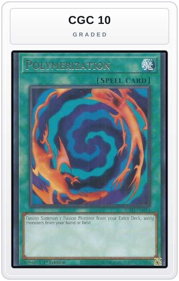 Graded - Polymerization — CGC 10 graded overlay