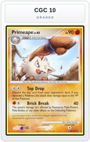 Graded - Primeape — CGC 10 graded overlay