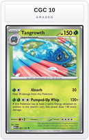 Graded - Tangrowth — CGC 10 graded overlay