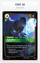 Graded - Aphelios - Exalted — CGC 10 graded overlay