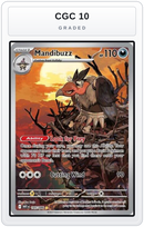 Graded - Mandibuzz - 145/086 — CGC 10 graded overlay
