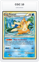 Graded - Floatzel — CGC 10 graded overlay