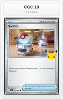 Graded - Switch — CGC 10 graded overlay