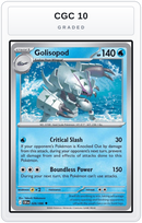 Graded - Golisopod — CGC 10 graded overlay