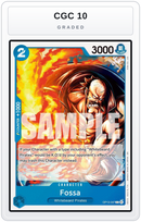 Graded - Fossa — CGC 10 graded overlay