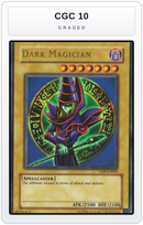 Graded - Dark Magician — CGC 10 graded overlay